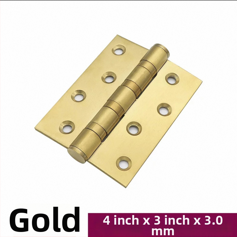 Sklopiva šarka od nehrđajućeg čelika 304 za drvena vrata i namještaj, brušeni završetak, debljina 3 mm, model 3043, tih rad