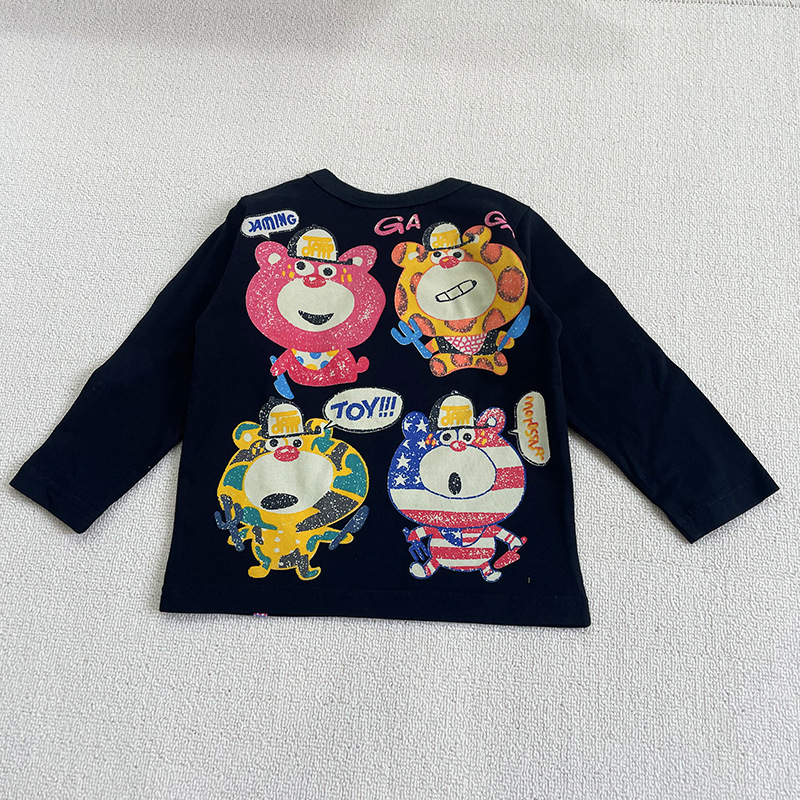 Dječja pamučna majica, uzorak slova i točaka, bez rukava, okrugli izrez