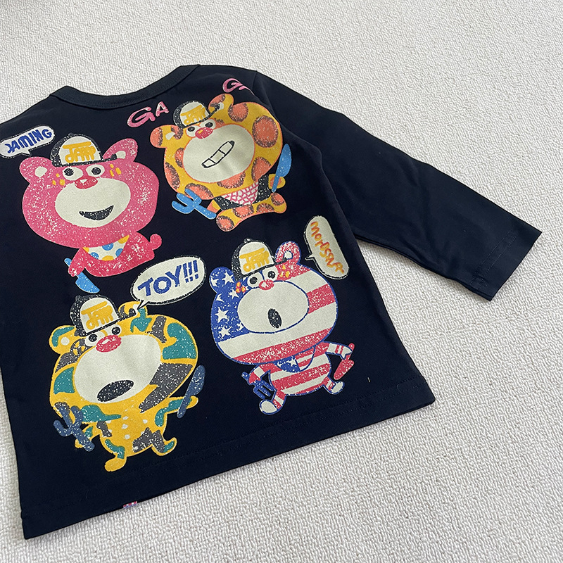 Dječja pamučna majica, uzorak slova i točaka, bez rukava, okrugli izrez