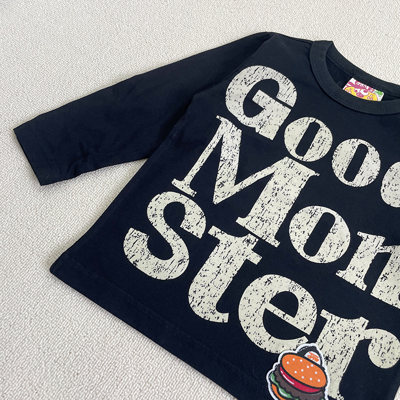 Dječja pamučna majica, uzorak slova i točaka, bez rukava, okrugli izrez