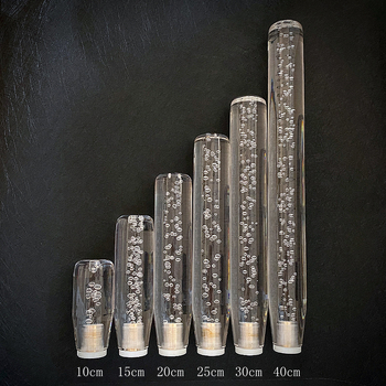 Cap LED pentru schimbător auto – design cilindric din cristal transparent; Brand Friendly chuang; Model Universal; Modele compatibile Universal