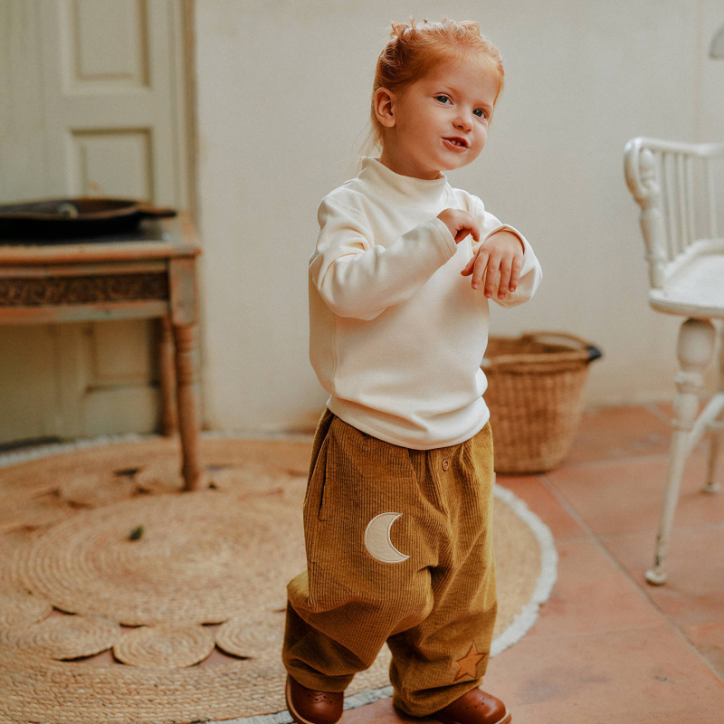 Dječja pamukova majica s dugim rukavima, unisex, za uzrast 1–3 godine, jesen 2025, pamuk tkanina, glavni sastav 27,9%, Sigurnosna klasa A