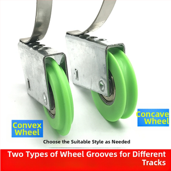 Gardróbajtó görgő – modell 608, vas, Xin shengfa, modern minimalizmus