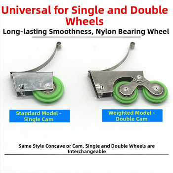 Gardróbajtó görgő – modell 608, vas, Xin shengfa, modern minimalizmus