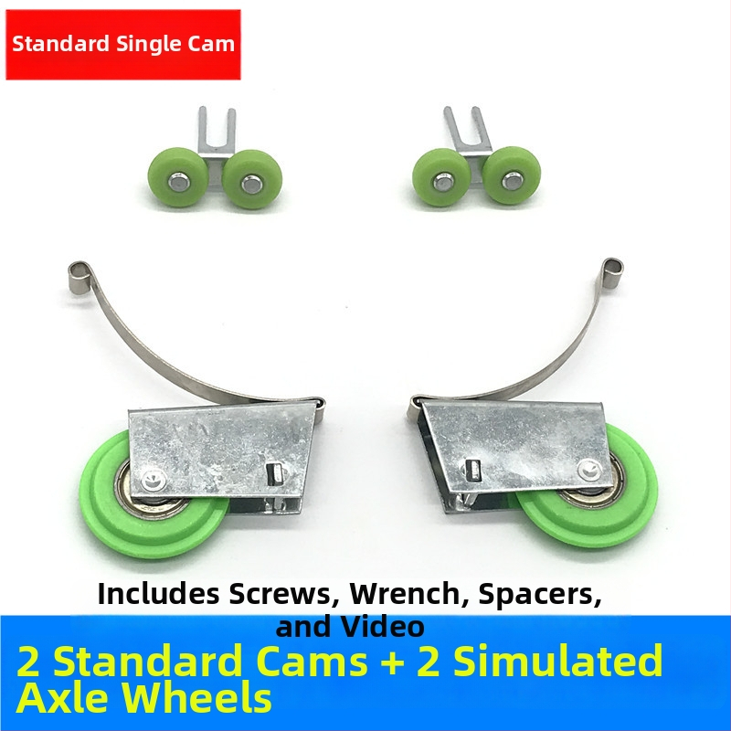 Gardróbajtó görgő – modell 608, vas, Xin shengfa, modern minimalizmus