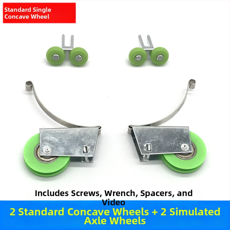 Gardróbajtó görgő – modell 608, vas, Xin shengfa, modern minimalizmus