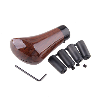 Diófa erezetű váltókar gomb autókhoz és teherautókhoz, univerzális illesztés, modell 8