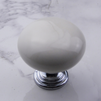 Keramička ručica od cinkove legure, s jednim otvorom, za ormare i ladice, SD tip, moderan stil