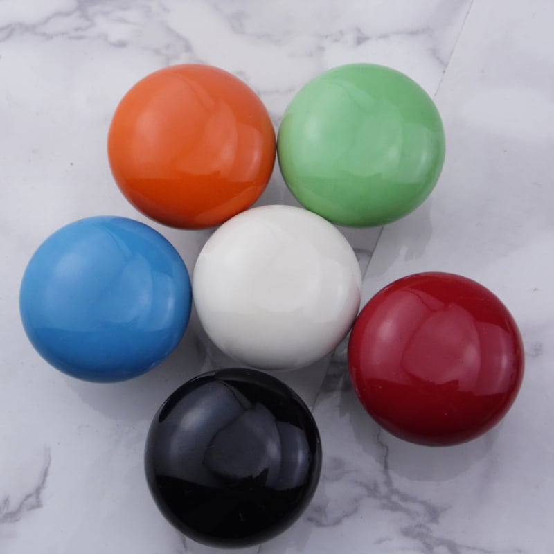 Keramička ručica od cinkove legure, s jednim otvorom, za ormare i ladice, SD tip, moderan stil