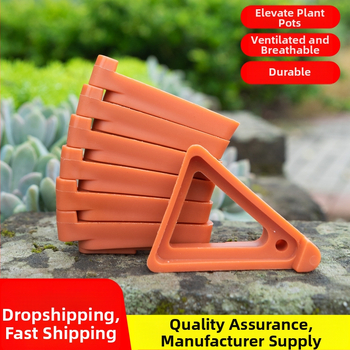 Prozračna podloga za posudu s ventilacijom na dnu za sprječavanje truljenja korijena – plastična podrška za kućno vrtlarenje