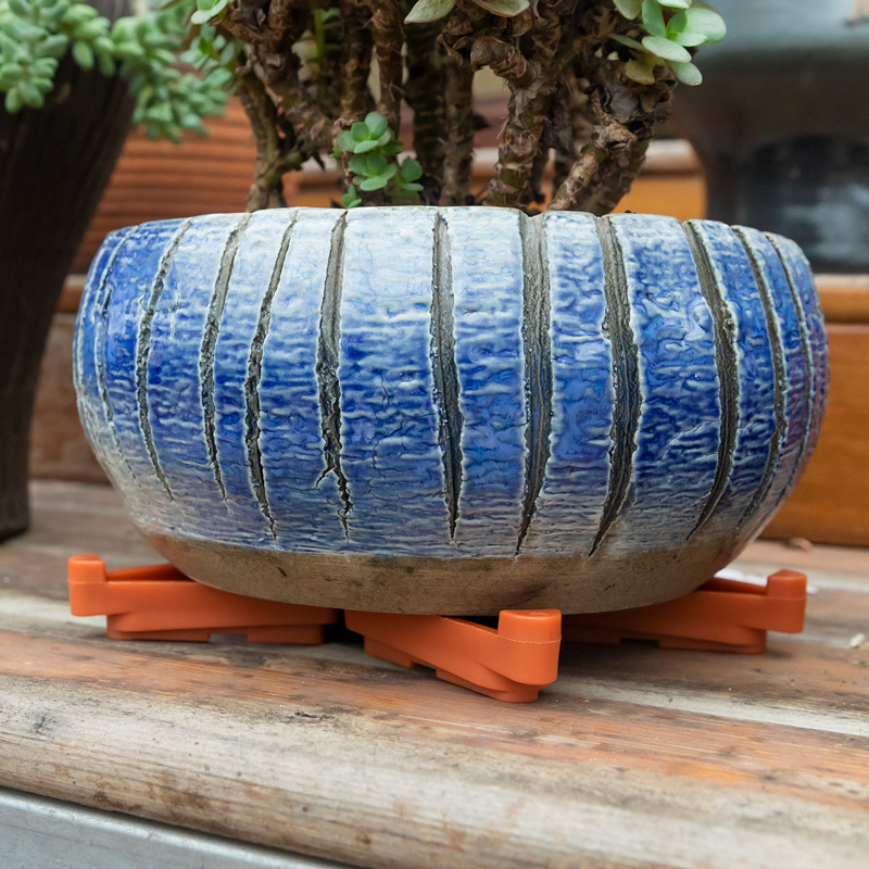 Prozračna podloga za posudu s ventilacijom na dnu za sprječavanje truljenja korijena – plastična podrška za kućno vrtlarenje