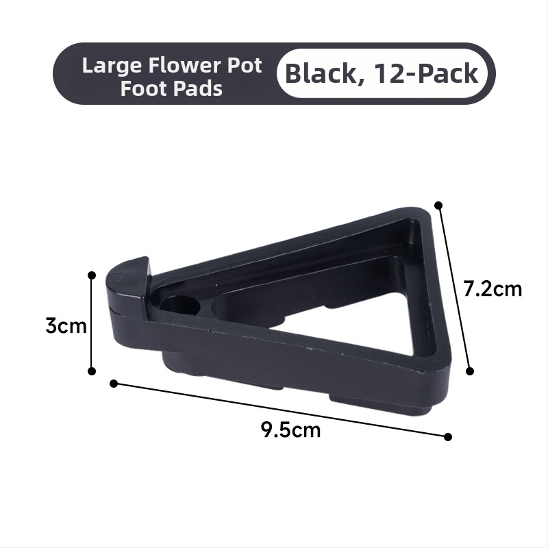 Prozračna podloga za posudu s ventilacijom na dnu za sprječavanje truljenja korijena – plastična podrška za kućno vrtlarenje