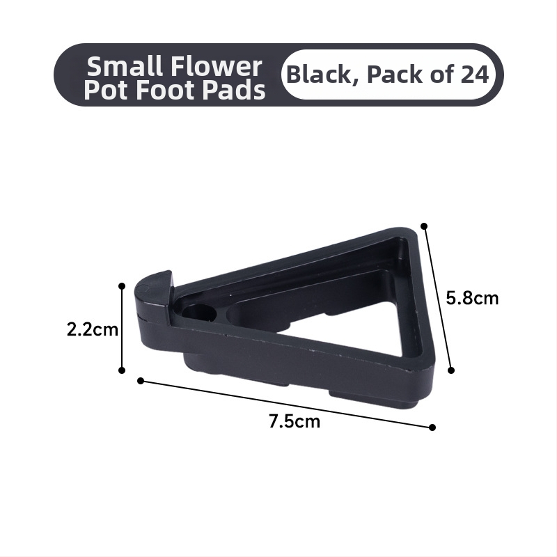 Prozračna podloga za posudu s ventilacijom na dnu za sprječavanje truljenja korijena – plastična podrška za kućno vrtlarenje