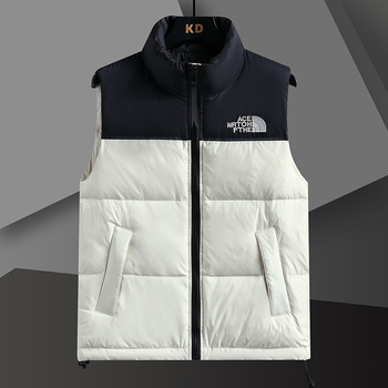 Muška jakna s guščjim perjem, debelo punjenje, kratka duljina, 50% perja, zaštita od hladnoće od -20°C do -5°C