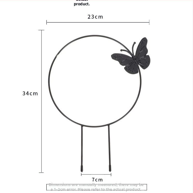 Željezni ukrasni držač za vrt za penjačke biljke, oblik planinske kornjače, podrška za bonsai lonac za balkon i dvorište (Tip: Zeleni ukrasni predmeti; Materijal: Čelik; Upotreba: Penjačke biljke; Uvoz: Ne; Marka: Nema)