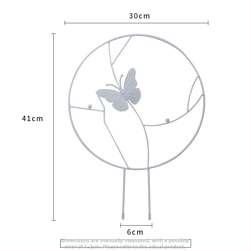 Željezni ukrasni držač za vrt za penjačke biljke, oblik planinske kornjače, podrška za bonsai lonac za balkon i dvorište (Tip: Zeleni ukrasni predmeti; Materijal: Čelik; Upotreba: Penjačke biljke; Uvoz: Ne; Marka: Nema)