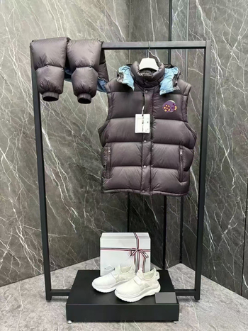 Down jakna za biciklizam, s velikim logom, s odvojivim rukavima, kapuljačom, zipom, unisex, zimska jakna, punjenje od bijelog gusjeg perja, 650 punjenja