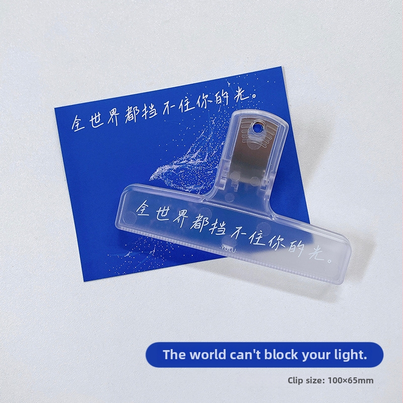 Držiak na zápisník – priehľadný plast, stolný organizér, Bensheng