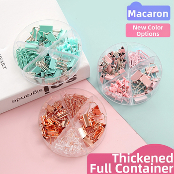 Set rohových klipov – plast a kov, model Yl79, balené v krabičke, značka Leaping Deer