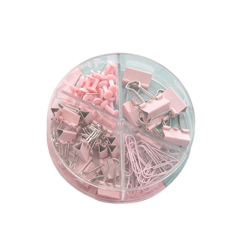 Set rohových klipov – plast a kov, model Yl79, balené v krabičke, značka Leaping Deer