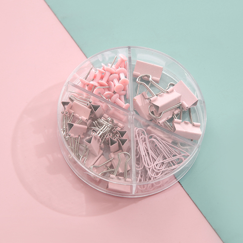 Set rohových klipov – plast a kov, model Yl79, balené v krabičke, značka Leaping Deer