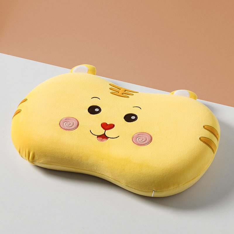 Jastuk od memorijske pjene za potporu vrata, za djecu, ovalnog oblika, visina jezgre 5–10 cm