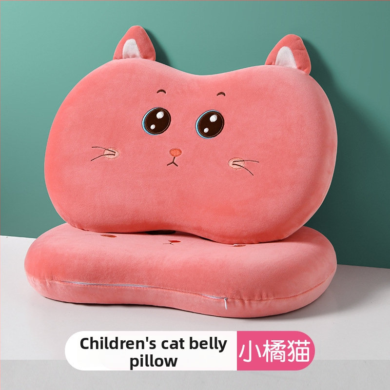 Jastuk od memorijske pjene za potporu vrata, za djecu, ovalnog oblika, visina jezgre 5–10 cm