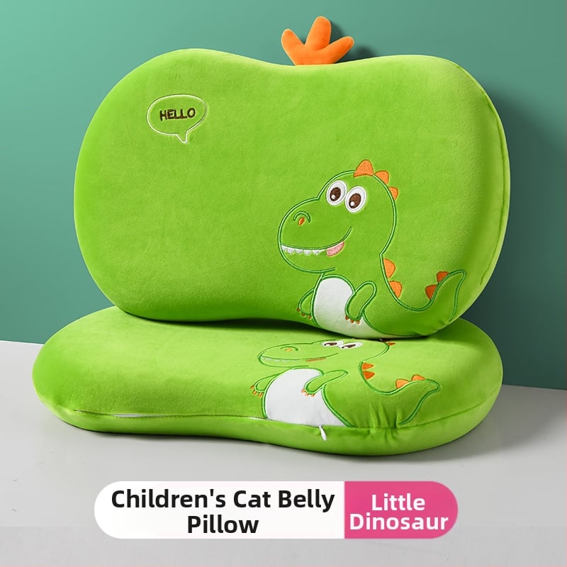 Jastuk od memorijske pjene za potporu vrata, za djecu, ovalnog oblika, visina jezgre 5–10 cm