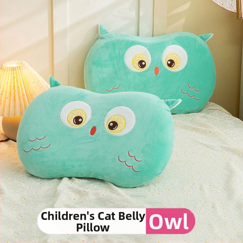 Jastuk od memorijske pjene za potporu vrata, za djecu, ovalnog oblika, visina jezgre 5–10 cm