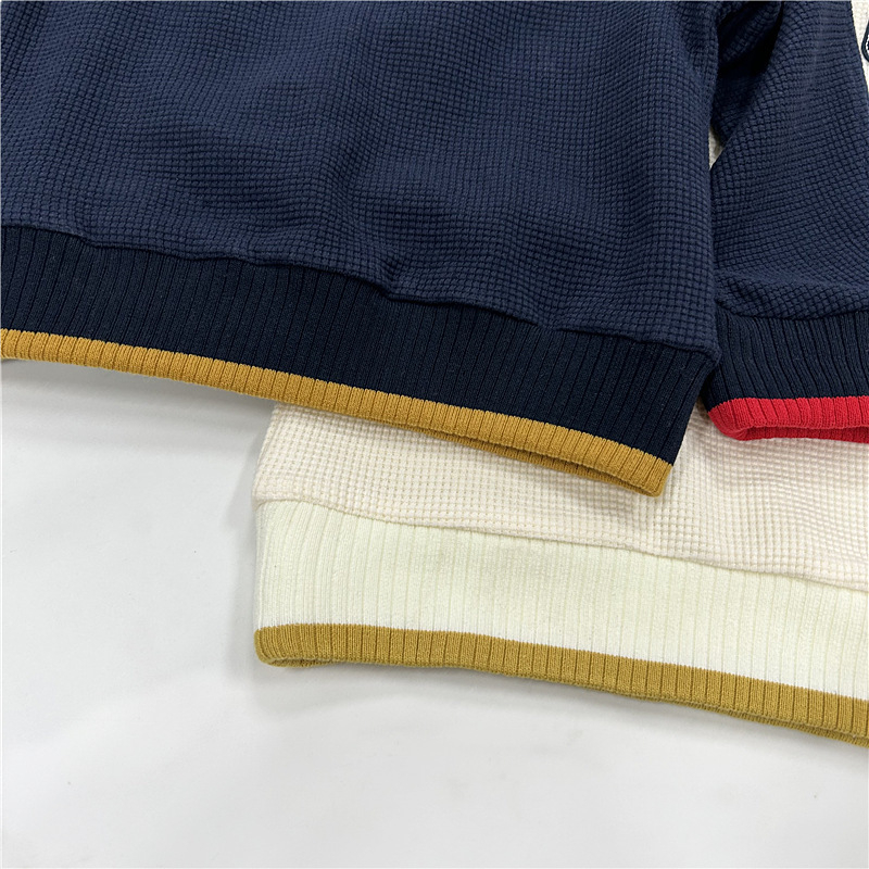 Dječja unisex duksa s japanskim stilom, dugi rukav, uzorak životinja i slova, 95% pamuk, pogodna za proljeće i jesen