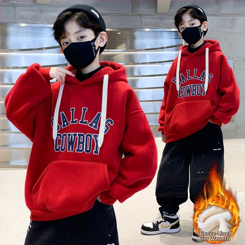 Huacan dječja duksa s kapuljom od pamuka, korejski stil, jesen-zima