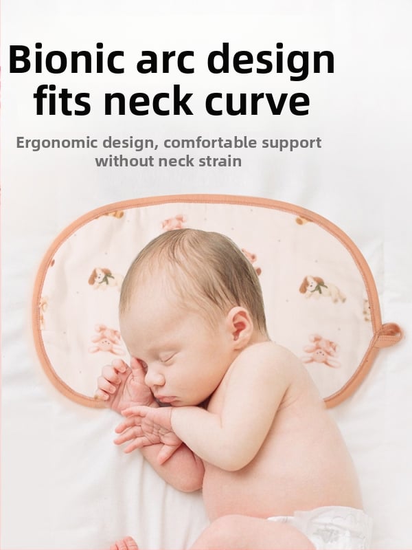 Jastučnica za bebe s teksturom oblaka, osam slojeva gaze i bambus-pamučna tkanina, minimalistički stil, za novorođenčad, marka Haterte