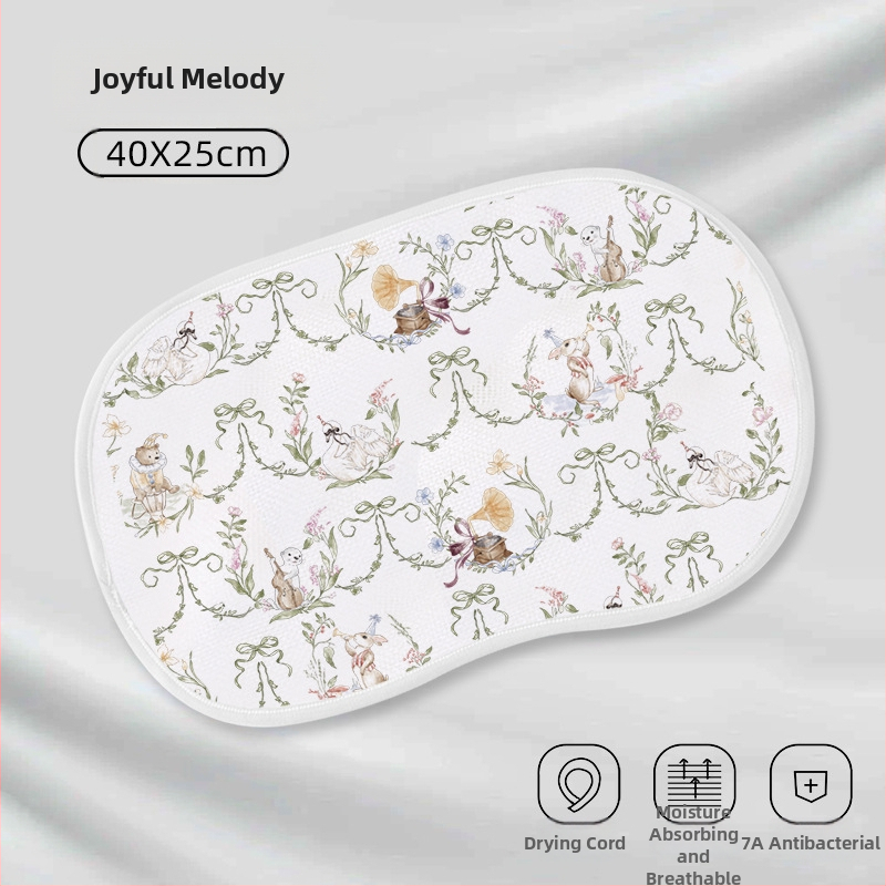 Jastučnica za bebe s teksturom oblaka, osam slojeva gaze i bambus-pamučna tkanina, minimalistički stil, za novorođenčad, marka Haterte