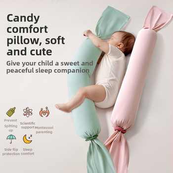 Poklon kutija za novorođenče: Candy udoban jastučić za spavanje s karikaturnim dizajnom, najlon, sigurnost klase A, pogodno za dojenčad i djecu od 1–3 godine, jesen 2025