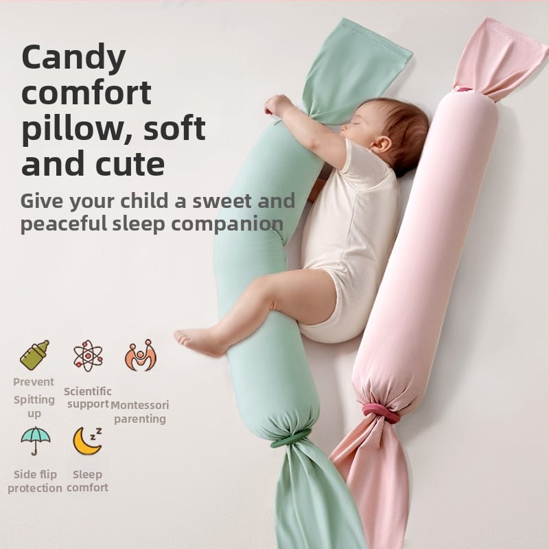Poklon kutija za novorođenče: Candy udoban jastučić za spavanje s karikaturnim dizajnom, najlon, sigurnost klase A, pogodno za dojenčad i djecu od 1–3 godine, jesen 2025