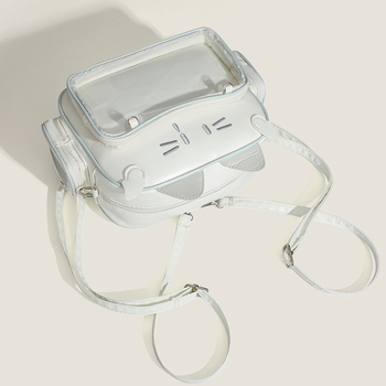 PU crossbody torba s urbanim minimalističkim stilom, Zima 2024, zatvaranje na zip, unutarnji zip pretinac
