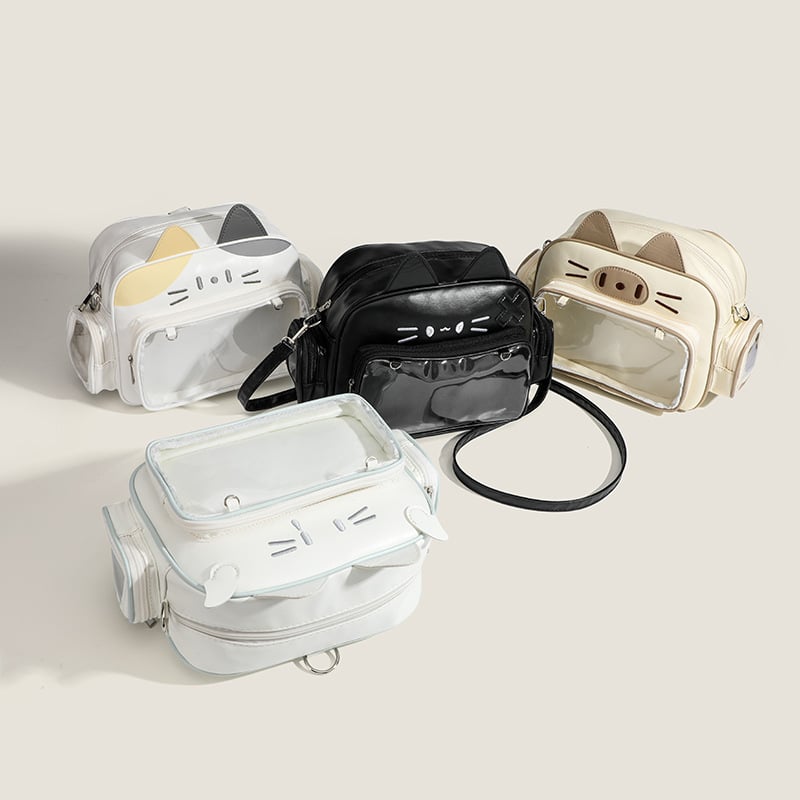 PU crossbody torba s urbanim minimalističkim stilom, Zima 2024, zatvaranje na zip, unutarnji zip pretinac