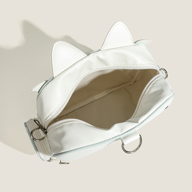 PU crossbody torba s urbanim minimalističkim stilom, Zima 2024, zatvaranje na zip, unutarnji zip pretinac