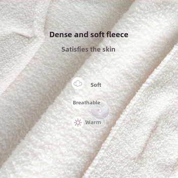 Ženski kardigan od poliestera, debeli materijal, bez ovratnika, dugi rukavi, labav kroj