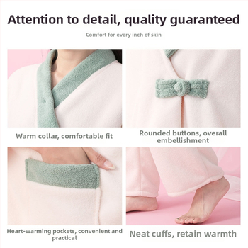 Ženski kardigan od poliestera, debeli materijal, bez ovratnika, dugi rukavi, labav kroj