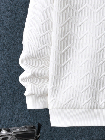 Dvodijelni dječji kostim od pamuka s dugim rukavima i hlačama — casual, zima/jesen, mekana pamuk tkanina, prugasti ili jednobojni uzorak