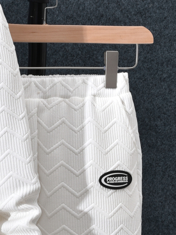 Dvodijelni dječji kostim od pamuka s dugim rukavima i hlačama — casual, zima/jesen, mekana pamuk tkanina, prugasti ili jednobojni uzorak