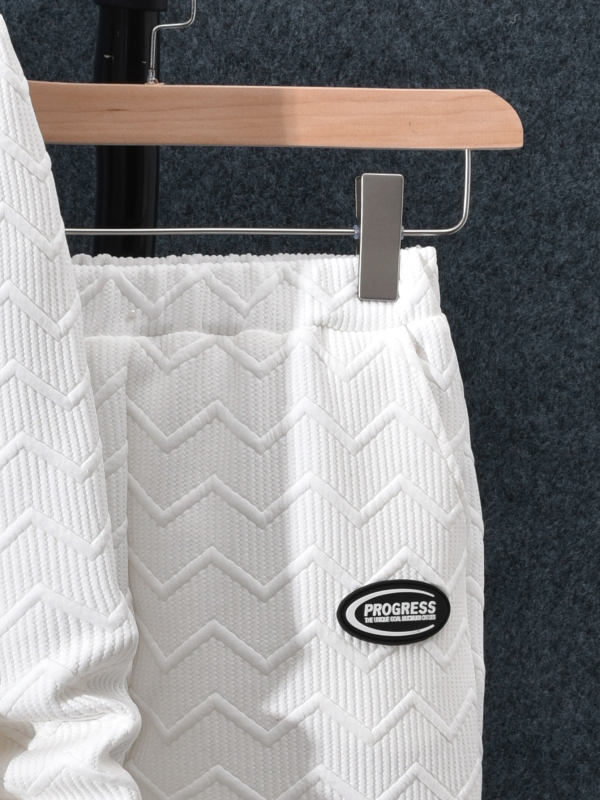 Dvodijelni dječji kostim od pamuka s dugim rukavima i hlačama — casual, zima/jesen, mekana pamuk tkanina, prugasti ili jednobojni uzorak