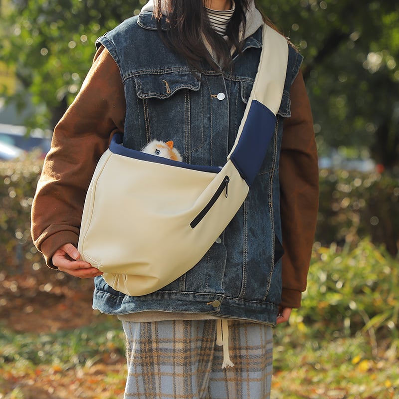 Чанта за домашни любимци Blessing of Favor — Материал: композитно платно + сандвич; Вместимост: 1; Модел: едноцветна; Опаковка: 45×45×45