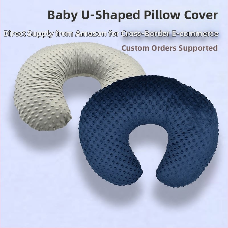 Perna de alimentație multifuncțională pentru bebeluși, anti-reflux, înclinată, husă de modelare (Material: Coral Fleece; Potrivit pentru sugari și copii 1–3 ani)