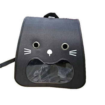 Чанта за домашни любимци с Oxford материал (средна вместимост; животински принт)