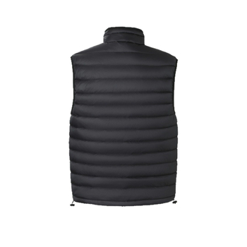 Unisex Down jakna cardigan za zimu – izvezeno, gusta izolacija, 51–55% perja, White Duck Down, prilagodljiv kroj, zatvaranje jednim redom gumba, bez kapulje