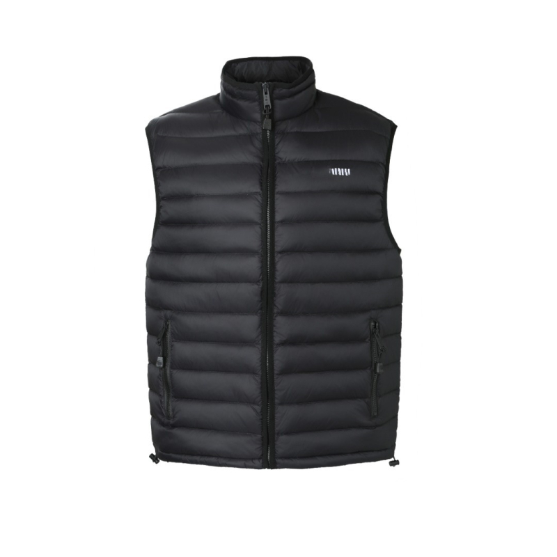 Unisex Down jakna cardigan za zimu – izvezeno, gusta izolacija, 51–55% perja, White Duck Down, prilagodljiv kroj, zatvaranje jednim redom gumba, bez kapulje