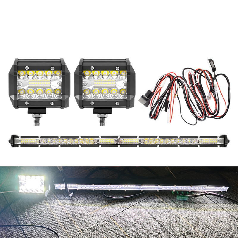LED traka za off-road krovni prozor, aluminijska legura, 12–80V, 3200 lm, 50 000 sati vijeka