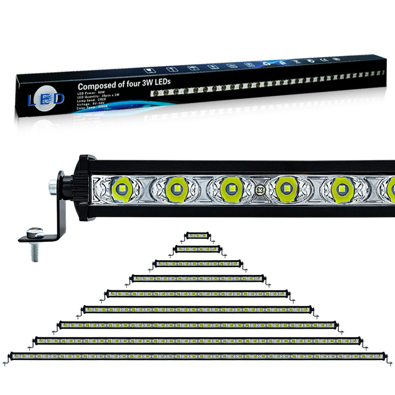 LED radna svjetiljka traka za terensko vozilo – 9-50V, 3000 lm, ≥30000 h, LED, univerzalno